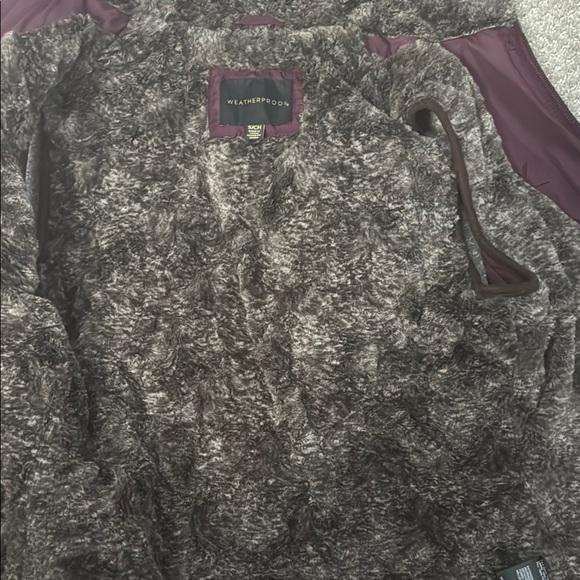 Weatherproof Women’s Purple Zip Vest w/ Pockets Sz S - Picture 5 of 6